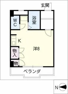 メゾン諸ノ木【2階】の間取り