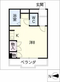 メゾン諸ノ木【2階】の間取り