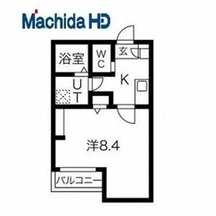 エヌエムキャトフヴァンシス【1FB号室】の間取り