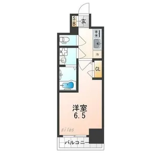 兵庫県尼崎市昭和南通7丁目【マンション】の間取り