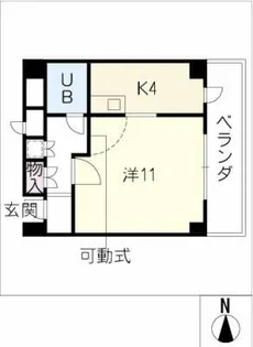 NESPALD EVE【5階】の間取り