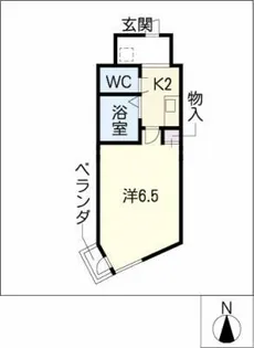 サンパーク丸の内(5~14F)【11階】の間取り