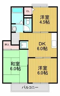 フレール【2階】の間取り