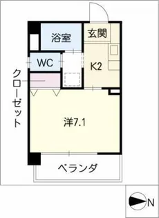 リエス塩釜口【3階】の間取り