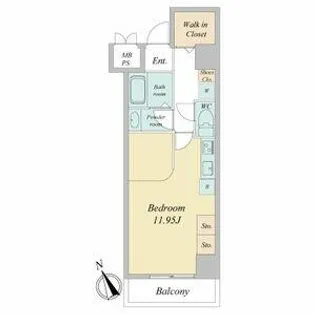 クリサスレジデンス枇杷島【9階】の間取り