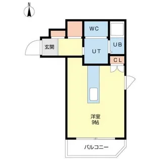 αNEXT澄川【2階】の間取り