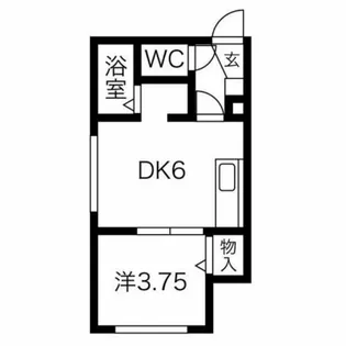 ライベックス澄川【3階】の間取り