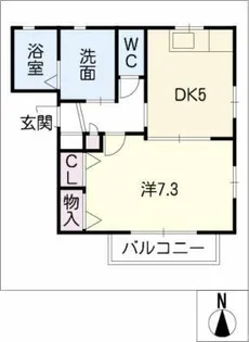 アンビシオン柳戸【2階】の間取り