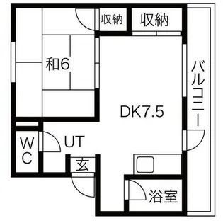 ミストラル土山【2階】の間取り