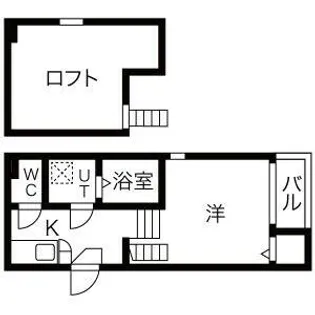 ウェストコート草薙【205号室】の間取り