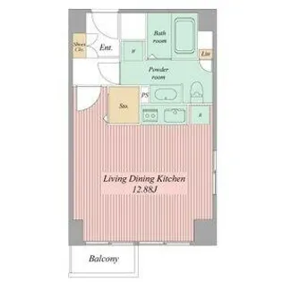 ミュプレ矢場町【10階】の間取り