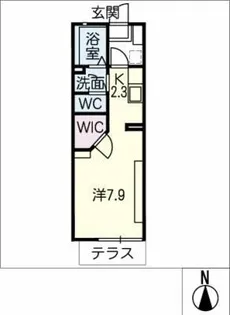 コンフォートハウス中央【1階】の間取り