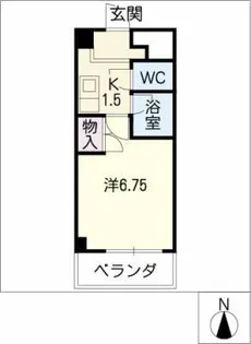 グレイス国府宮【4階】の間取り