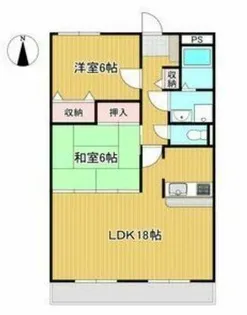 Sejour Niie【2階】の間取り