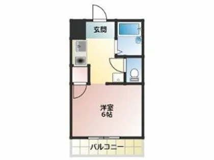 メゾン庄名【109号室】の間取り