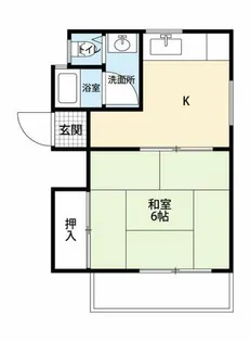 ファミール深津【2階】の間取り
