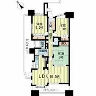 グランカーサ上前津【2階】の間取り