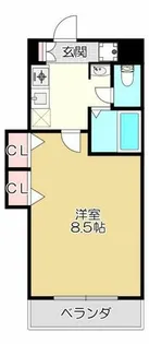 M’PLAZA高井田【9階】の間取り