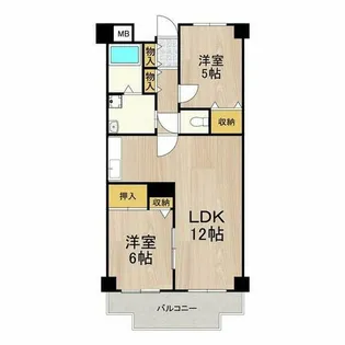 友井グレイス【7階】の間取り