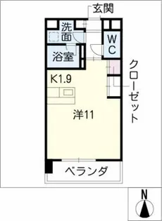 シティライフ日和【2階】の間取り