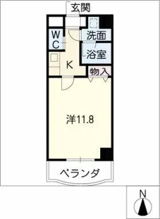 NAVI本山【6階】の間取り
