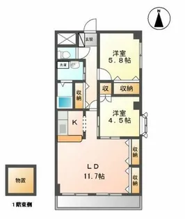 アンビル【1階】の間取り