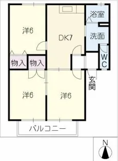 エクセルⅠ【1階】の間取り