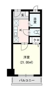 吉塚Mビル【302号室】の間取り