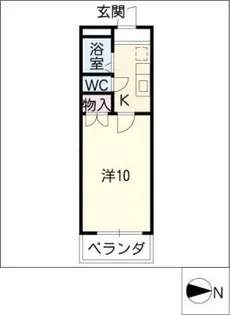 アメニティ鎌倉台【3階】の間取り