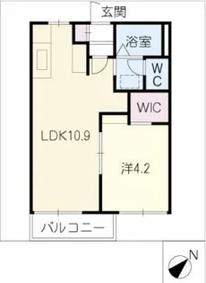 平和ハウス【2階】の間取り