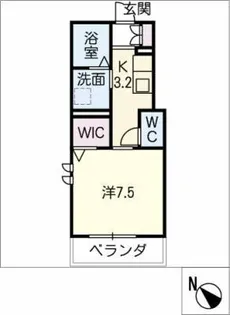 oase本山【2階】の間取り