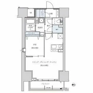 パークアクシス新栄【12階】の間取り