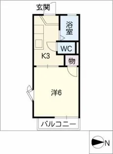 ALZATI Ⅱ【2階】の間取り