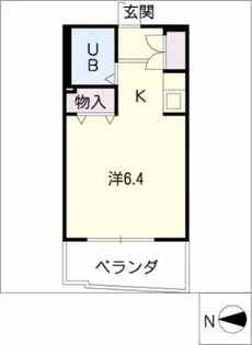 ジョイフル荒畑Ⅱ【3階】の間取り