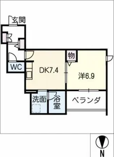 雪月風花【2階】の間取り
