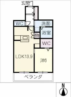 メゾン天白公園東 E棟【3階】の間取り