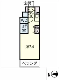 ソレイユ【3階】の間取り