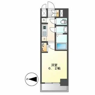 プレサンスSAKAEフロント【902号室】の間取り