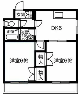 リトルタウン惠【101号室】の間取り