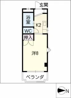 シャルマン シェソワ【3階】の間取り