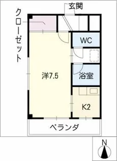 アーク メイコー【2階】の間取り