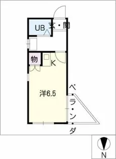 メゾンドールエスト【3階】の間取り