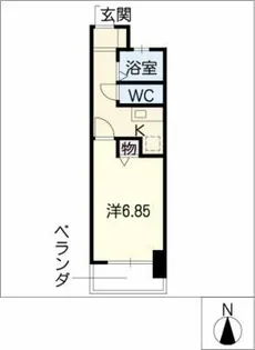 グレイス国府宮Ⅱ【6階】の間取り