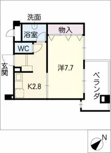エサカビル【5階】の間取り