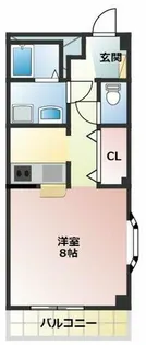 ウイングコート東小田原B【103号室】の間取り