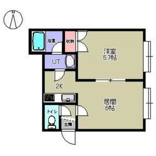 Platz澄川【3階】の間取り