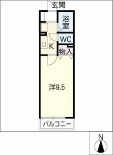 リフェール川名【1階】の間取り