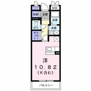 ジュネス【2階】の間取り