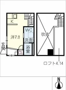 Velo JIYUGAOKA【2階】の間取り