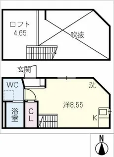 Velo JIYUGAOKA【2階】の間取り